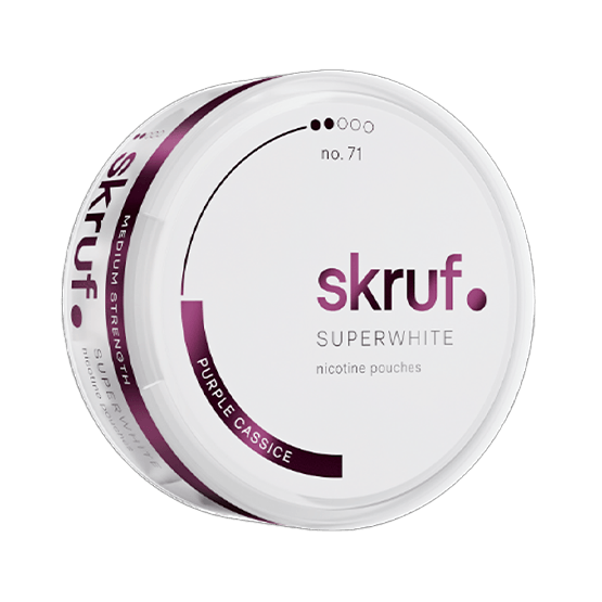 Skruf Superwhite No. 71 Purple Cassice 6mg