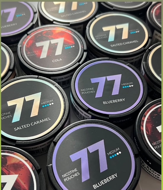 77 Nicotine Pouches