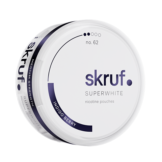 Skruf Superwhite No. 62 Indigo Berry