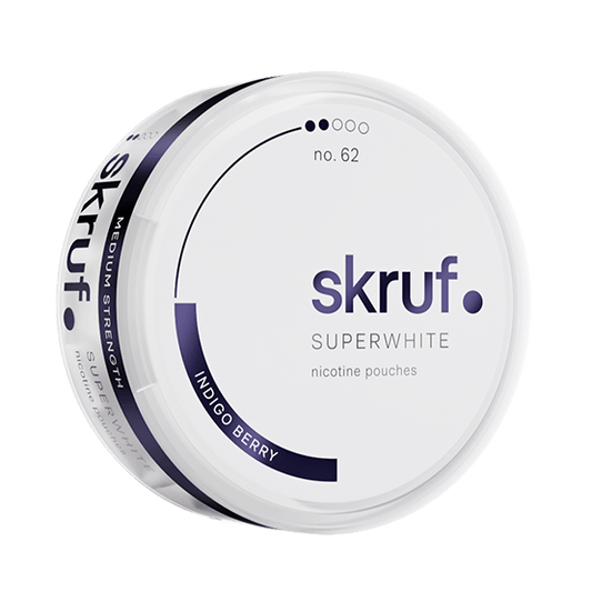 Skruf Superwhite No. 62 Indigo Berry