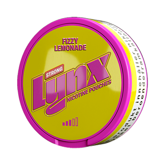 Lynx Fizzy Lemonade Strong