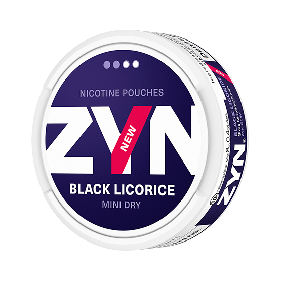 ZYN Black Licorice Mini Dry