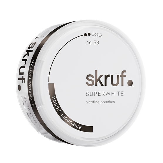 Skruf Superwhite No. 56 Nordic Liquorice