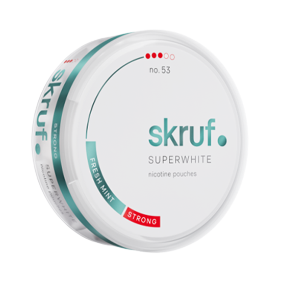 Skruf Superwhite No. 53 Fresh mint Strong