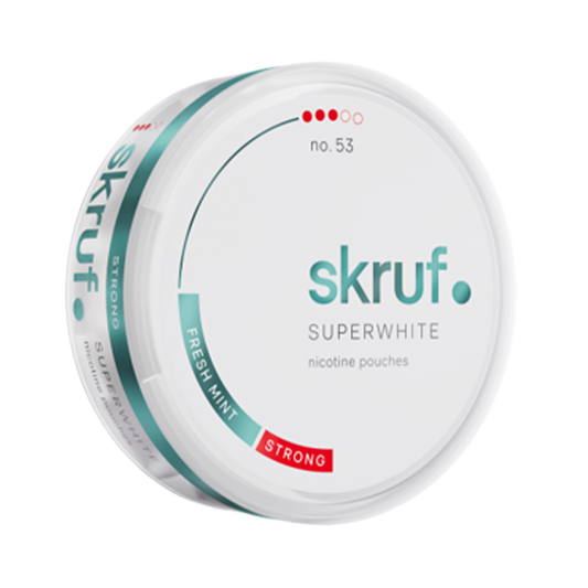 Skruf Superwhite No. 53 Fresh mint Strong