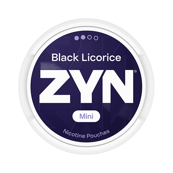 ZYN Black Licorice Mini Dry 3mg